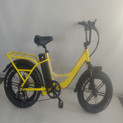 26 ιντσών Fat 4.0 ελαστικό 48V 750W 45KM/H 21AH Ηλεκτρικό Beach Cruiser Bike με οθόνη LCD