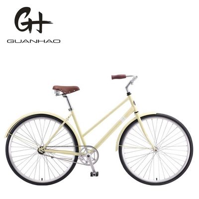 26&quot; Lady City Bike με Hi-Ten Steel Frame Coaster Φρένα πίσω ράκα και επιλογές OEM / ODM