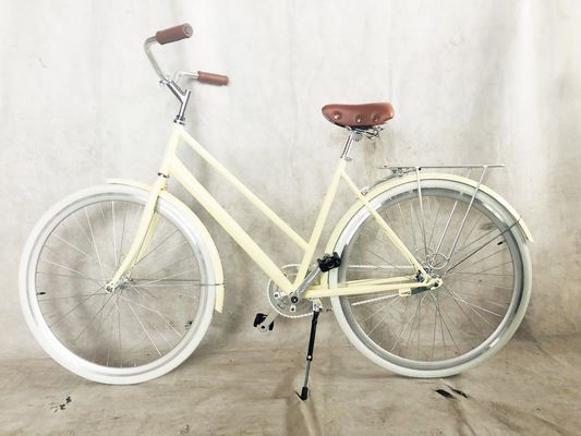 26&quot; Lady City Bike με Hi-Ten Steel Frame Coaster Φρένα πίσω ράκα και επιλογές OEM / ODM