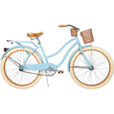 26&quot; γυναικείο ποδήλατο Cruiser Gloss Blue NO Fork Suspension Συνηθισμένος τύπος πεδίου