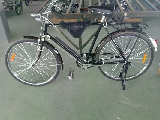 EN Πιστοποίηση 28 ιντσών Άνδρες Lugged Steel Frame Heavy Duty City Bike για καθημερινή οδήγηση