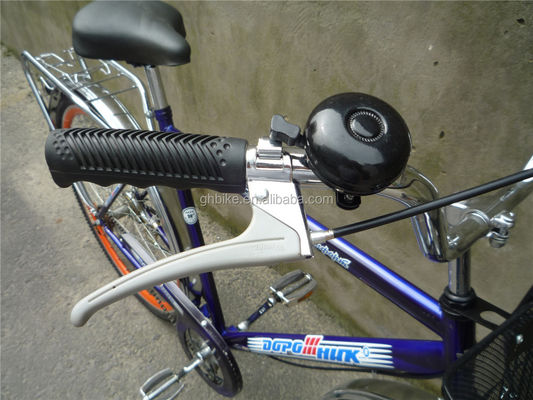 3 κομμάτια προσφορά συνδυασμός Vintage Adult Mens Single Speed Retro City Cruiser Bike με μπροστινό καλάθι