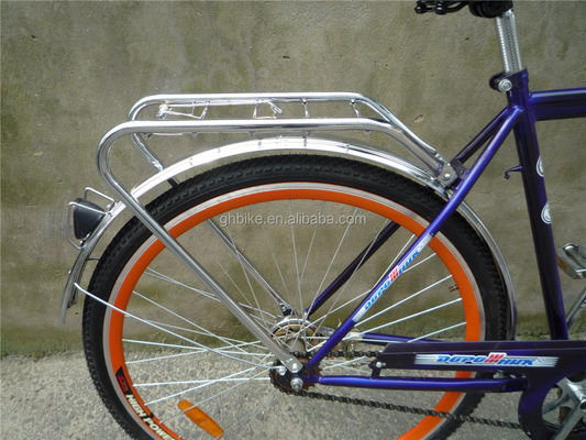 3 κομμάτια προσφορά συνδυασμός Vintage Adult Mens Single Speed Retro City Cruiser Bike με μπροστινό καλάθι