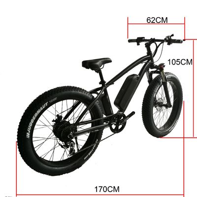 26&quot; 1000W 48V μπαταρία λιθίου 14AH Ηλεκτρικό λάστιχο βουνό ποδήλατο με 7 ταχύτητες