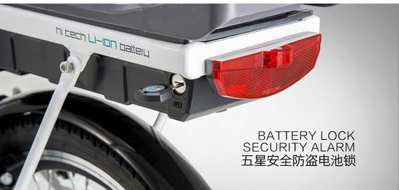 ΗΠΑ Προσαρμοσμένο 20 ιντσών αναδιπλούμενο ηλεκτρικό ποδήλατο με κινητήρα 36V 350W και μπαταρία λιθίου 10,4AH