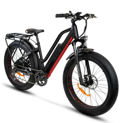 26 ιντσών 1000W 48V 17AH μπαταρία λιθίου 7 ταχύτητες ηλεκτρικό ποδήλατο βουνού για ενήλικες άνδρες