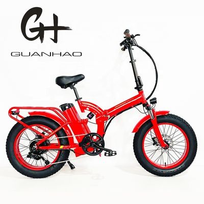 Πλακέτο πλάτος 20 * 4 &quot; 48V 21ah μπαταρία λιθίου 1000W Ηλεκτρικό πλήρης ανάρτησης αναδιπλούμενο ποδήλατο