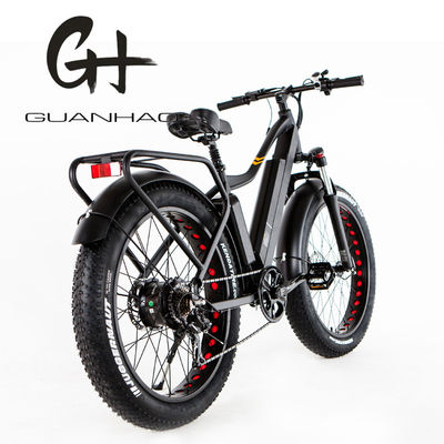 Χιόνι 26 &quot; 52V 1000W Ηλεκτρικό ποδήλατο βουνού με 7 ταχύτητες και 17AH μπαταρία λιθίου