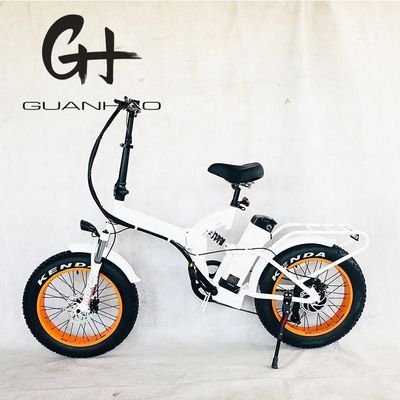 20 ιντσών πλήρης ανάρτησης ηλεκτρικό ποδήλατο χιονιού με μπαταρία 48V 21AH και πίσω κινητήρα Bafang 1000W