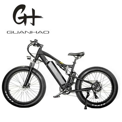 Προσαρμοσμένο 26 ιντσών CE CPSC 4.0 Fat Tire 48V 1000W 32MPH 21AH Lithium Battery Mountain Bike