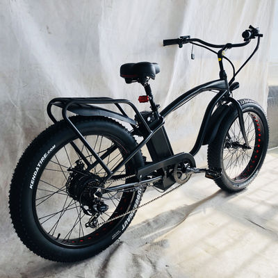 26&quot; 1000W Bafang πίσω κινητήρα λίπος ελαστικό ηλεκτρικό φορτίο Beach Cruiser ποδήλατο με 48V 21AH μπαταρία λιθίου
