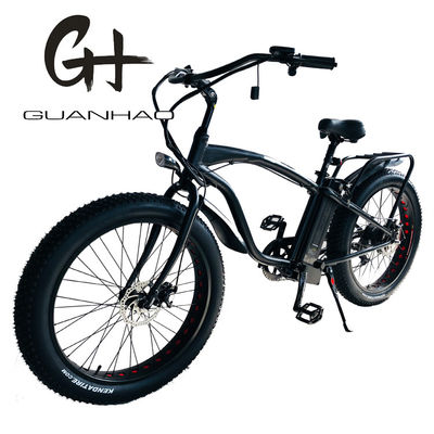 26&quot; 1000W Bafang πίσω κινητήρα λίπος ελαστικό ηλεκτρικό φορτίο Beach Cruiser ποδήλατο με 48V 21AH μπαταρία λιθίου