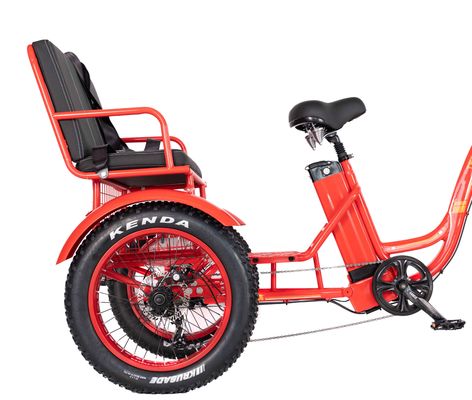 50-70 χιλιόμετρα Οδική απόσταση 48V 1000W 50KM/h 3 τροχούς ηλεκτρικό τρίκυκλο για επιβάτες και φορτίο