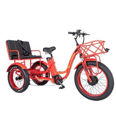 50-70 χιλιόμετρα Οδική απόσταση 48V 1000W 50KM/h 3 τροχούς ηλεκτρικό τρίκυκλο για επιβάτες και φορτίο
