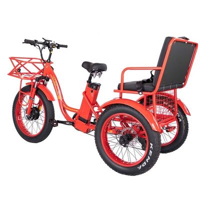 50-70 χιλιόμετρα Οδική απόσταση 48V 1000W 50KM/h 3 τροχούς ηλεκτρικό τρίκυκλο για επιβάτες και φορτίο