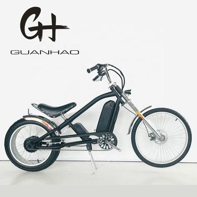 24&quot;-20&quot; 48V500W 40KM/H Single Speed Adult Chopper Ηλεκτρικό ποδήλατο με και συνηθισμένο πεντάλ