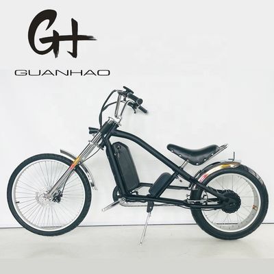 24&quot;-20&quot; 48V500W 40KM/H Single Speed Adult Chopper Ηλεκτρικό ποδήλατο με και συνηθισμένο πεντάλ