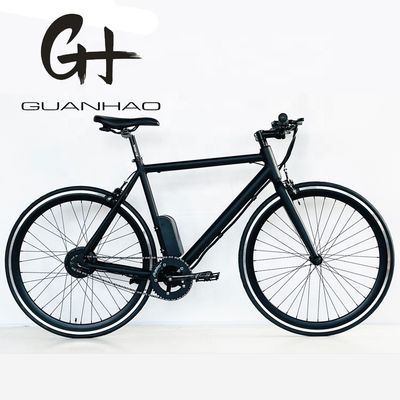Κρυφή μπαταρία 36V10AH μπαταρία λιθίου 250W Bafang κινητήρας 25KM / H μονό ταχύτητα ηλεκτρικό ποδήλατο