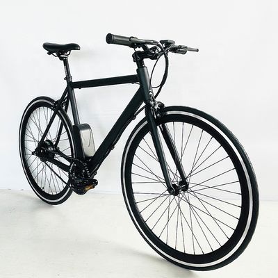 Κρυφή μπαταρία 36V10AH μπαταρία λιθίου 250W Bafang κινητήρας 25KM / H μονό ταχύτητα ηλεκτρικό ποδήλατο