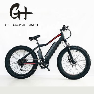 26 ιντσών παχύ ελαστικό 500W ηλεκτρικό ελαστικό χιονιού ηλεκτρικό ποδήλατο με ισχυρή μπαταρία λιθίου