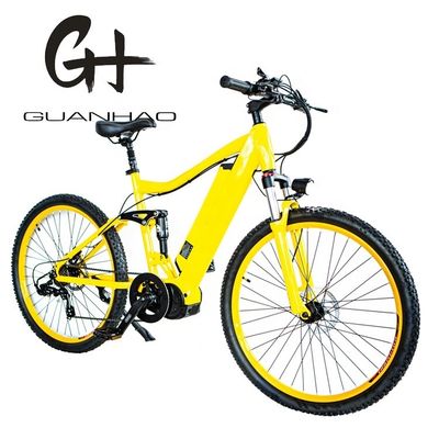48V 1000W BAFANG Δύναμη κινητήρα Αλουμινίου Σύνθετο πλήρης ανάρτησης MTB Ηλεκτρικό ποδήλατο βουνού