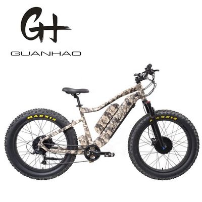 Κεντρικός κινητήρας 26 &quot;4,0 Fat Tire Ενήλικες ηλεκτρικό ποδήλατο με διπλή μπαταρία 48V1000W X2WD CE