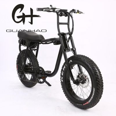 Στυλάτο 20&quot; 48V 500W Brushless πίσω τροχό κινητήρα 4.0 Fat ελαστικό Ηλεκτρικό ποδήλατο City Chopper