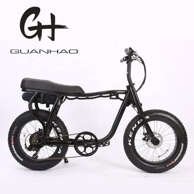 Στυλάτο 20&quot; 48V 500W Brushless πίσω τροχό κινητήρα 4.0 Fat ελαστικό Ηλεκτρικό ποδήλατο City Chopper