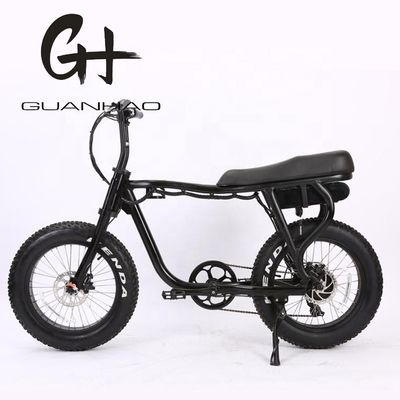 Στυλάτο 20&quot; 48V 500W Brushless πίσω τροχό κινητήρα 4.0 Fat ελαστικό Ηλεκτρικό ποδήλατο City Chopper