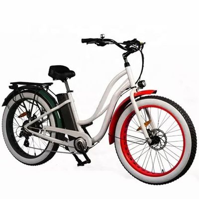 26 &quot;Γυναίκες Φρέμα 17AH μπαταρία λιθίου 1000W Ηλεκτρικό φορτίο 48V Ηλεκτρικό ποδήλατο πόλης