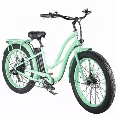 26 &quot;Γυναίκες Φρέμα 17AH μπαταρία λιθίου 1000W Ηλεκτρικό φορτίο 48V Ηλεκτρικό ποδήλατο πόλης