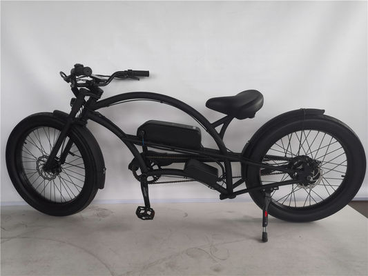 24 &quot;Μεγάλο Φρέμα Ηλεκτρικό Beach Cruiser Bike με 48V Brushless Motor και 3.0 Fat Tires