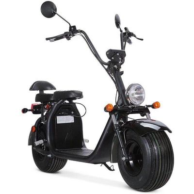Citycoco Bike Ηλεκτρικό σκούτερ λιπαρών ελαστικών Moped με 60V 2000w Rear Hub Motor 12 &quot;Μέγεθος τροχών