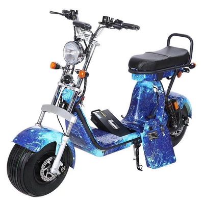 Citycoco Bike Ηλεκτρικό σκούτερ λιπαρών ελαστικών Moped με 60V 2000w Rear Hub Motor 12 &quot;Μέγεθος τροχών