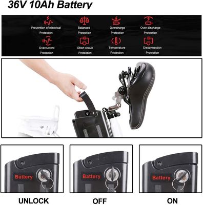 26 ιντσών Δυνατότητα τροχού 6S 250W Ηλεκτρικό ποδήλατο Γυναίκες Ηλεκτρικό ποδήλατο πόλης που τροφοδοτείται από μπαταρία λιθίου