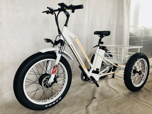 Μεγάλη ισχύς 48V 13AH 750W 45KM/H UL2849 Bafang μπροστινό κινητήρα ηλεκτρικό ελαστικό λίπος τρικυκλώματος 20