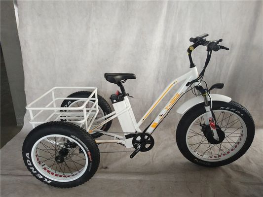 ΗΠΑ 24&quot;20&quot; Μηχανοκίνητο Bafang 8fun 750W 48V 17a Ενήλικες 3 τροχούς φορτίο Ebike Ηλεκτρικό τρίκυκλο