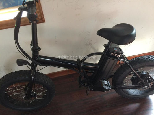 10.5 AH χωρητικότητα μπαταρίας 500W αναδιπλούμενο λάστιχο λιπαρό αναδιπλούμενο ηλεκτρικό ποδήλατο E ποδήλατο ποδήλατο