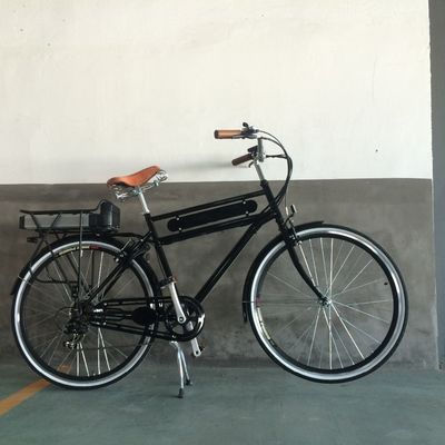 Αλουμινίου Hub 28inch 36V 15AH Cargo Παράδοση Vintage Classic Άνδρες 250W PAS ηλεκτρικό ποδήλατο