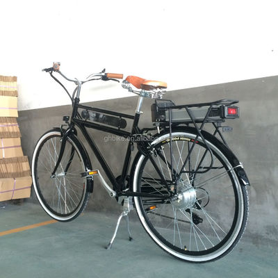 Αλουμινίου Hub 28inch 36V 15AH Cargo Παράδοση Vintage Classic Άνδρες 250W PAS ηλεκτρικό ποδήλατο
