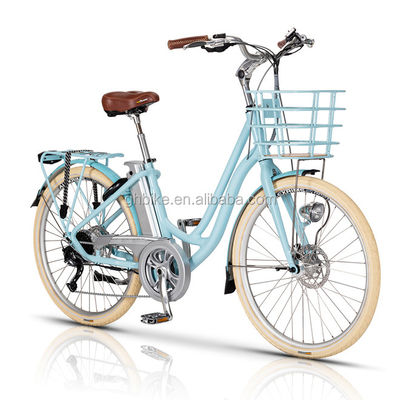 Κυρίες Beach Cruiser Vole Kensington Ηλεκτρικό ποδήλατο με 48V τάση και πλαίσιο από αλουμίνιο