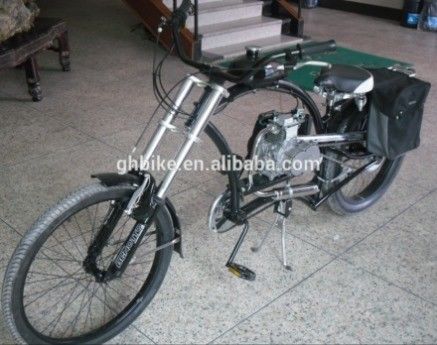 24' Motor Chopper 80CC με πλαίσιο από κράμα αλουμινίου Cool Design USA Standard Motorcycle