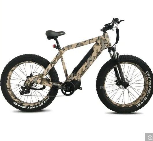 26&quot; υψηλής ταχύτητας 48V 750W 1000W Bafang MID Motor Fat Tire Ηλεκτρικό ποδήλατο