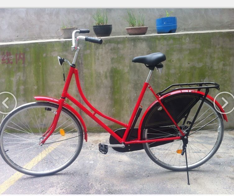 Αλουμινίου κράμα V φρένο Old Man City Bike Κλασικό Vintage σχεδιασμό με ατσάλινο πλαίσιο