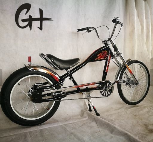 2020 24 &quot;-20&quot; Single Speed OEM/ODM Made in Big Adult CE Chopper Bike με αλουμινένιο πιρούνι