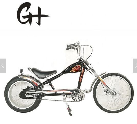 Μεγάλο ενήλικας CE Chopper Bike 24 &quot;-20&quot; Single Speed OEM / ODM με πέλμα και πιρούνι από αλουμίνιο