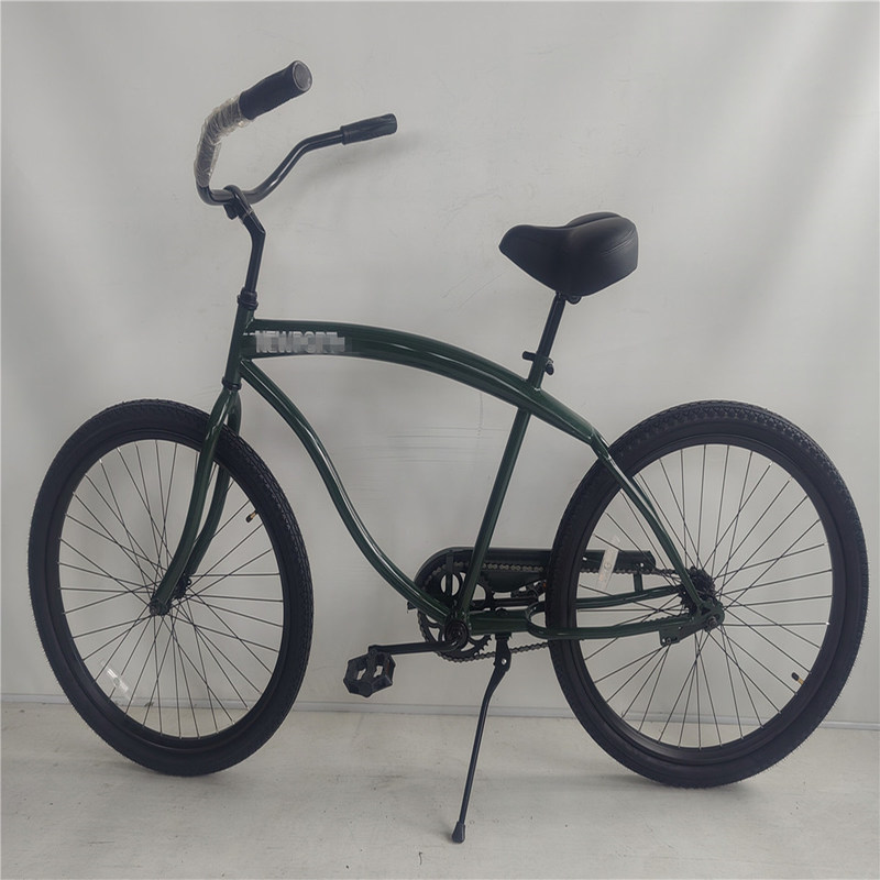 ΗΠΑ ενοικίαση 26 "Ανδρών Beach Cruiser ποδήλατο με χάλκινες ρώγες και Single Gear Pedal φρένο