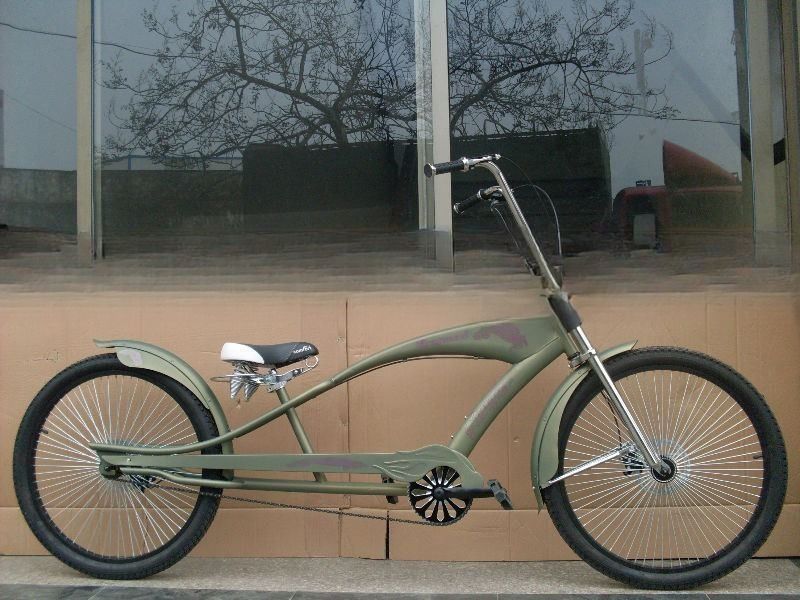 19 κιλά Λάμψη Βάρος Ατσάλι 26 &quot; Beach Cruiser Στυλ Chopper ποδήλατο για απόδοση
