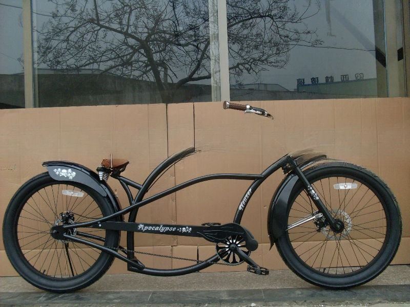 Η αγορά των ΗΠΑ δημοφιλής 24 &quot;Chopper ποδήλατο με γυαλιστερό βάρος 19 κιλά και υλικό ατσάλινου πλαισίου