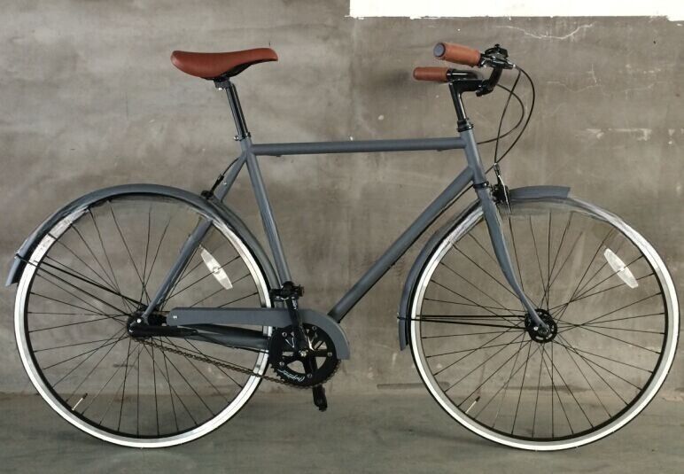 Αλουμινένιο πέλμα Ακαθάριστο βάρος 14,0 KG Vintage Style Classic Bike Βicycle 700C για όφελος